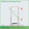 Vali kéo du lịch đa năng 20 inch có thiết kế khung hợp kim nhôm siêu chắc chắn Tay cầm bằng kim loại sáng bóng không gỉ kéo lên kéo xuống mượt mà Bánh xe xoay 360 độ giúp kéo đẩy vali nhẹ nhàng dễ dàng Ngăn đựng rộng rãi chắc chắn