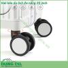 Vali kéo du lịch đa năng 20 inch có thiết kế khung hợp kim nhôm siêu chắc chắn Tay cầm bằng kim loại sáng bóng không gỉ kéo lên kéo xuống mượt mà Bánh xe xoay 360 độ giúp kéo đẩy vali nhẹ nhàng dễ dàng Ngăn đựng rộng rãi chắc chắn