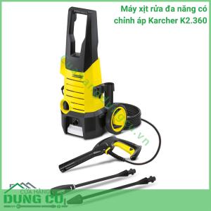 Máy xịt rửa đa năng có chỉnh áp Karcher K2.360 - 1.601-686.0